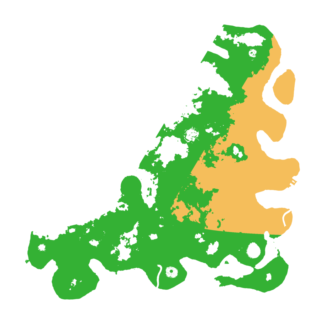 Biome Rust Map: Procedural Map, Size: 4100, Seed: 11521859