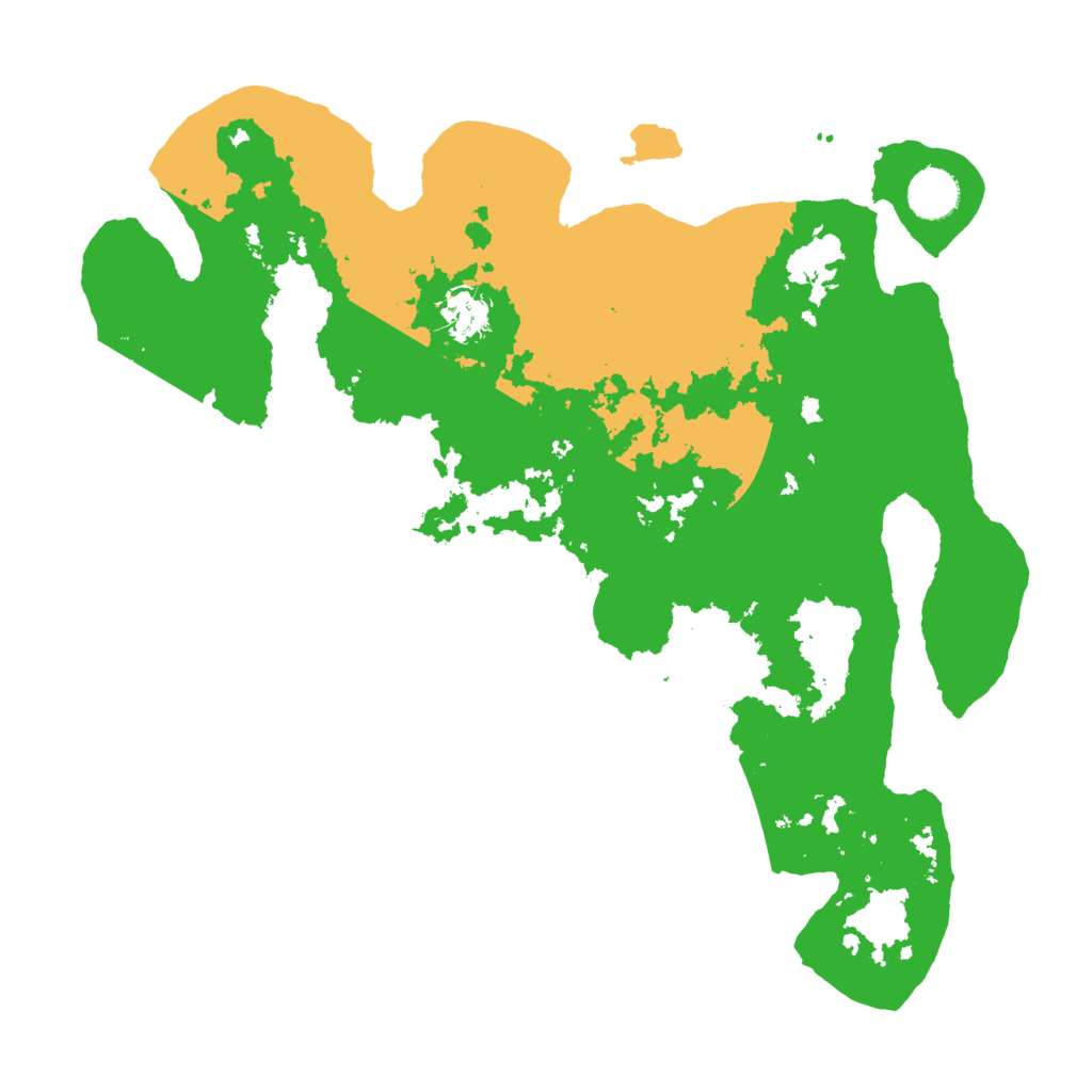 Biome Rust Map: Barren, Size: 3750, Seed: 33007377