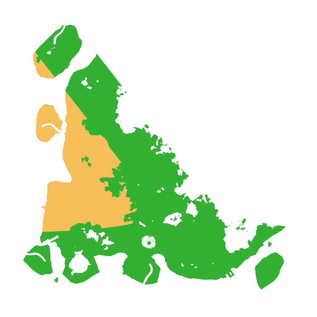 Biome Rust Map: Procedural Map, Size: 3500, Seed: 1810367637