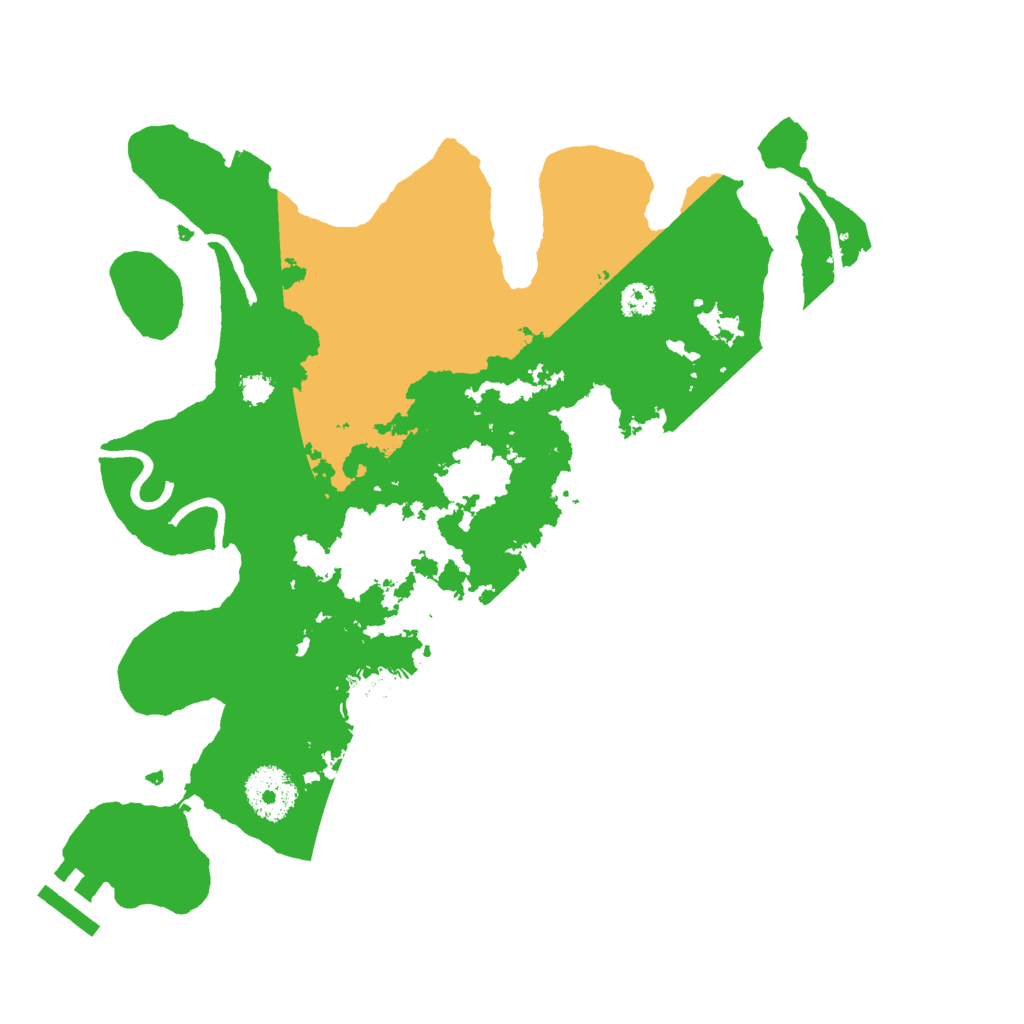 Biome Rust Map: Procedural Map, Size: 3000, Seed: 342784923