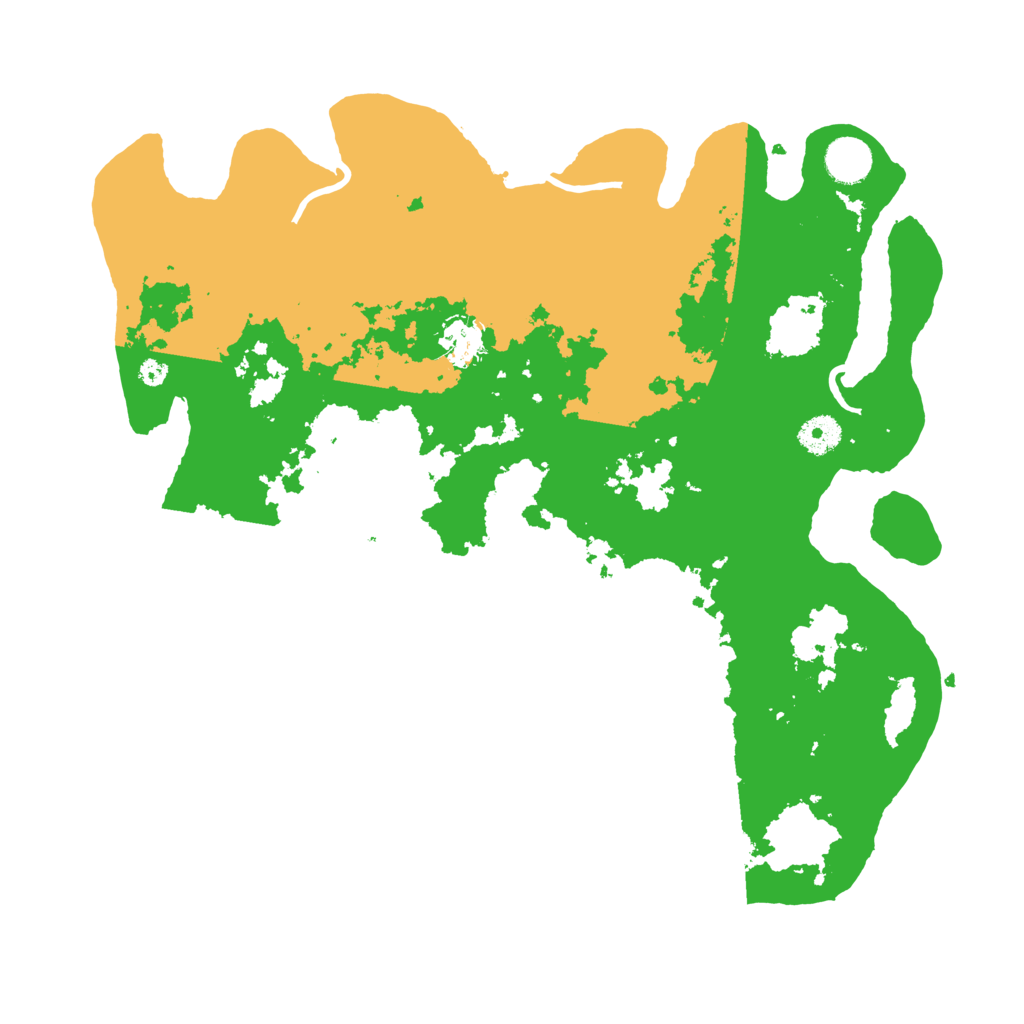 Biome Rust Map: Procedural Map, Size: 3850, Seed: 71058987