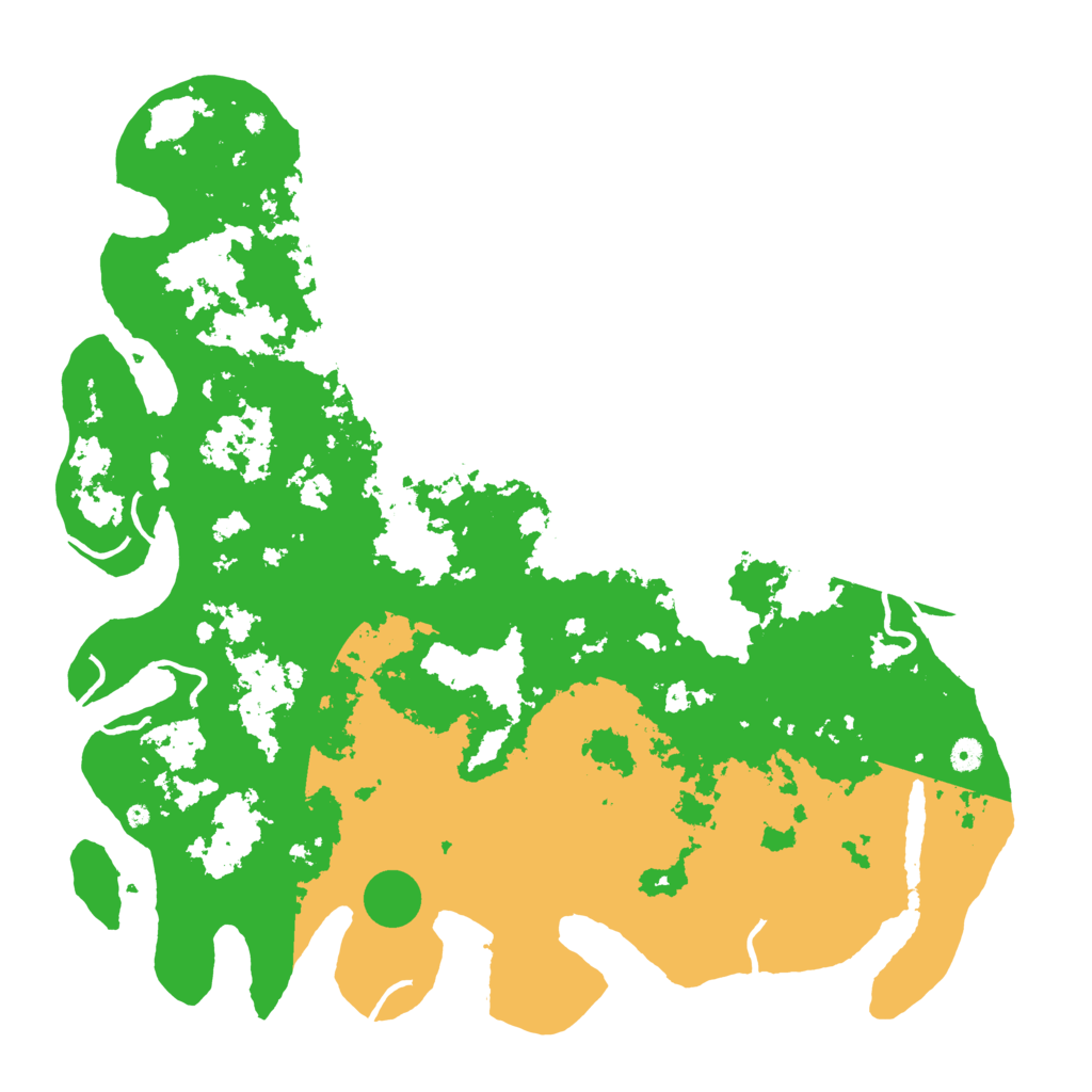 Biome Rust Map: Procedural Map, Size: 5000, Seed: 49950011