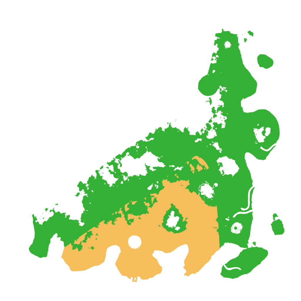 Biome Rust Map: Procedural Map, Size: 4000, Seed: 78543