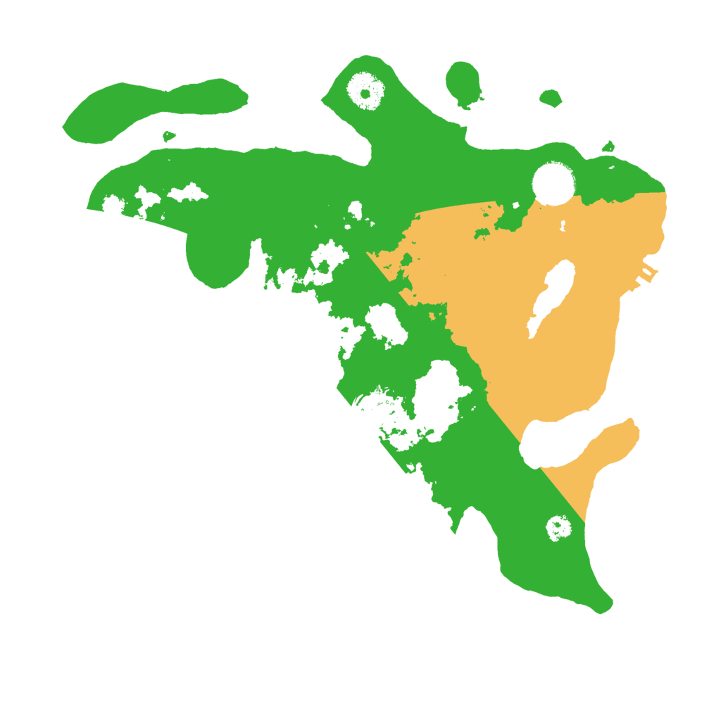 Biome Rust Map: Procedural Map, Size: 3000, Seed: 651869590