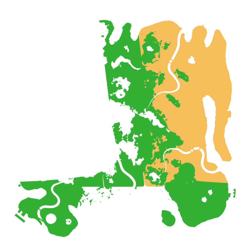 Biome Rust Map: Procedural Map, Size: 4250, Seed: 2036528336