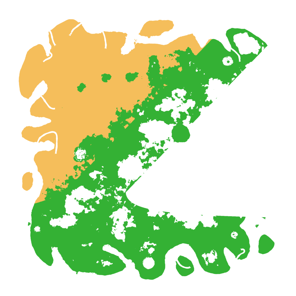 Biome Rust Map: Procedural Map, Size: 4500, Seed: 1345837488
