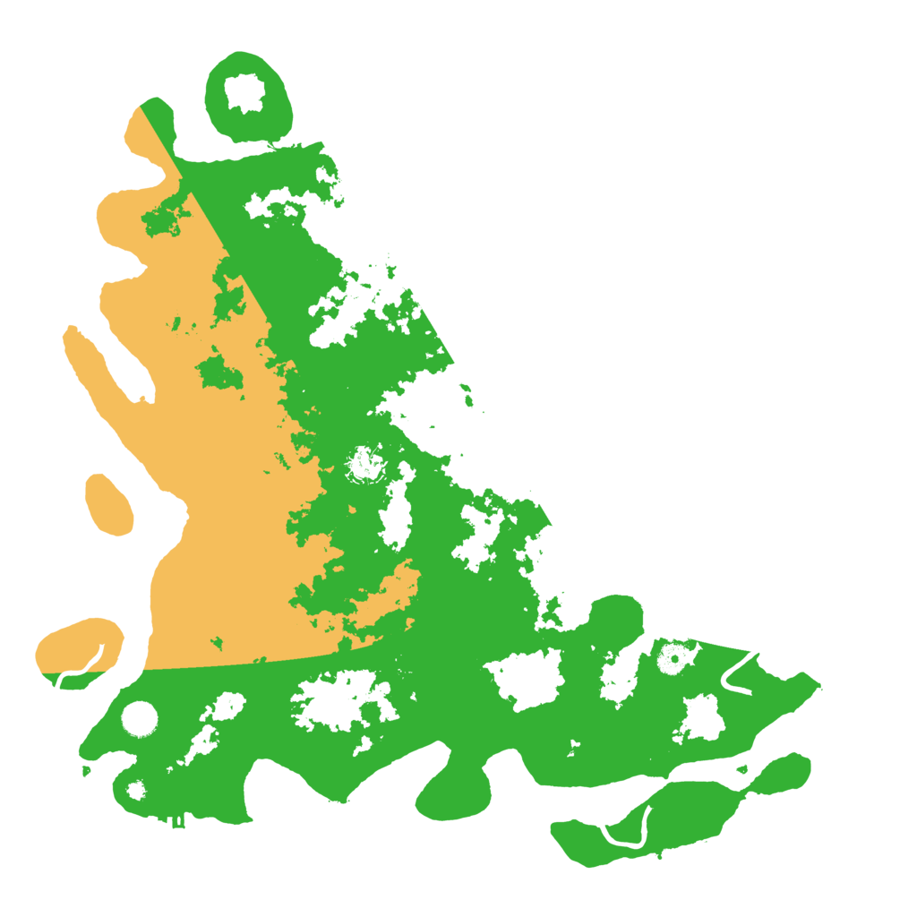 Biome Rust Map: Procedural Map, Size: 4500, Seed: 310341319