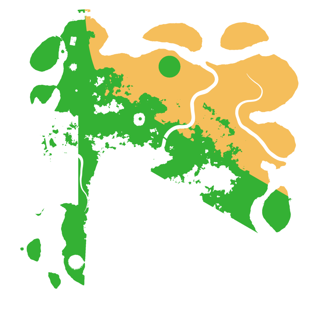Biome Rust Map: Procedural Map, Size: 3800, Seed: 47594314