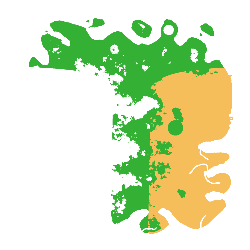 Biome Rust Map: Procedural Map, Size: 4300, Seed: 3663587