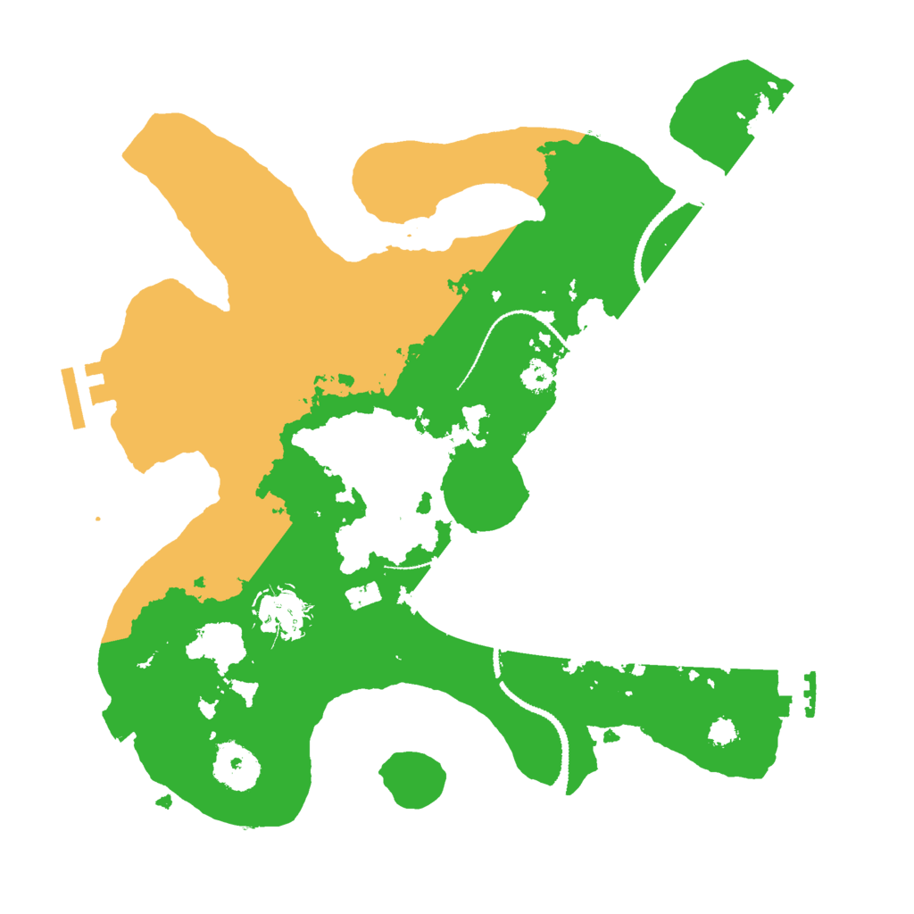 Biome Rust Map: Procedural Map, Size: 3000, Seed: 1625