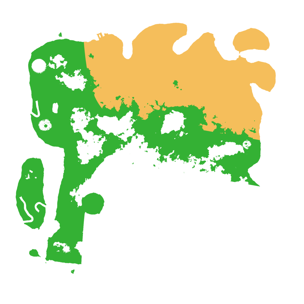 Biome Rust Map: Procedural Map, Size: 3800, Seed: 18201901