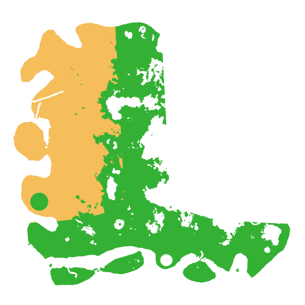 Biome Rust Map: Procedural Map, Size: 4500, Seed: 110367729