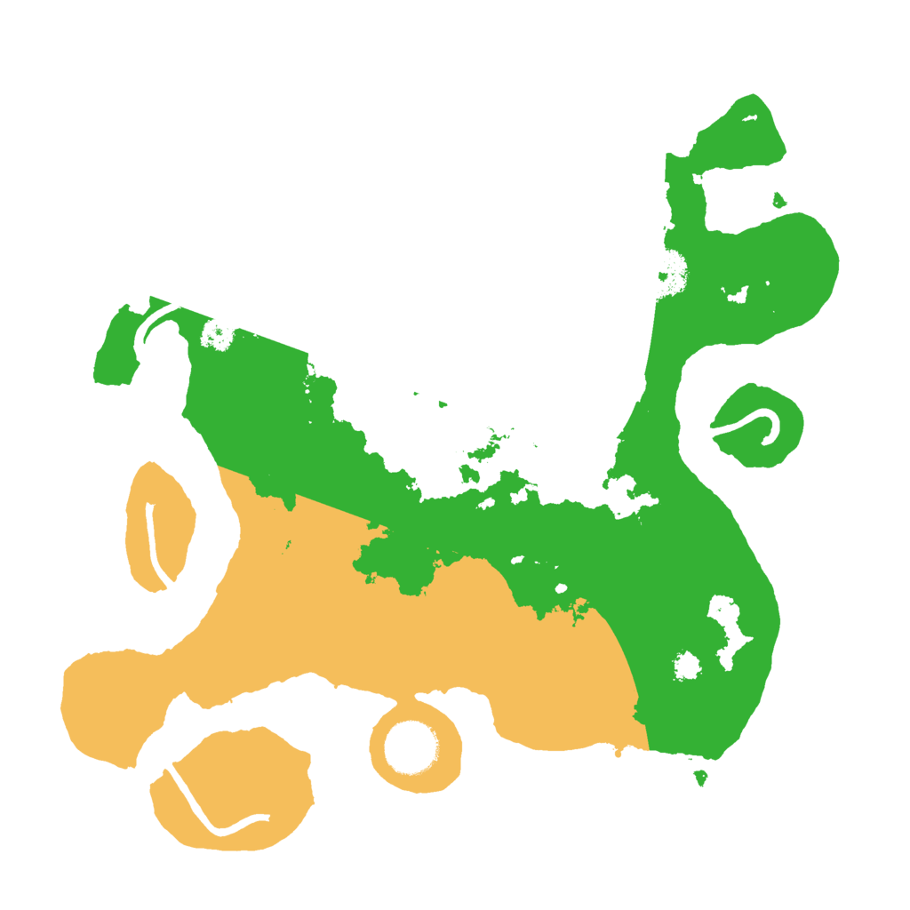 Biome Rust Map: Procedural Map, Size: 3000, Seed: 1570430670