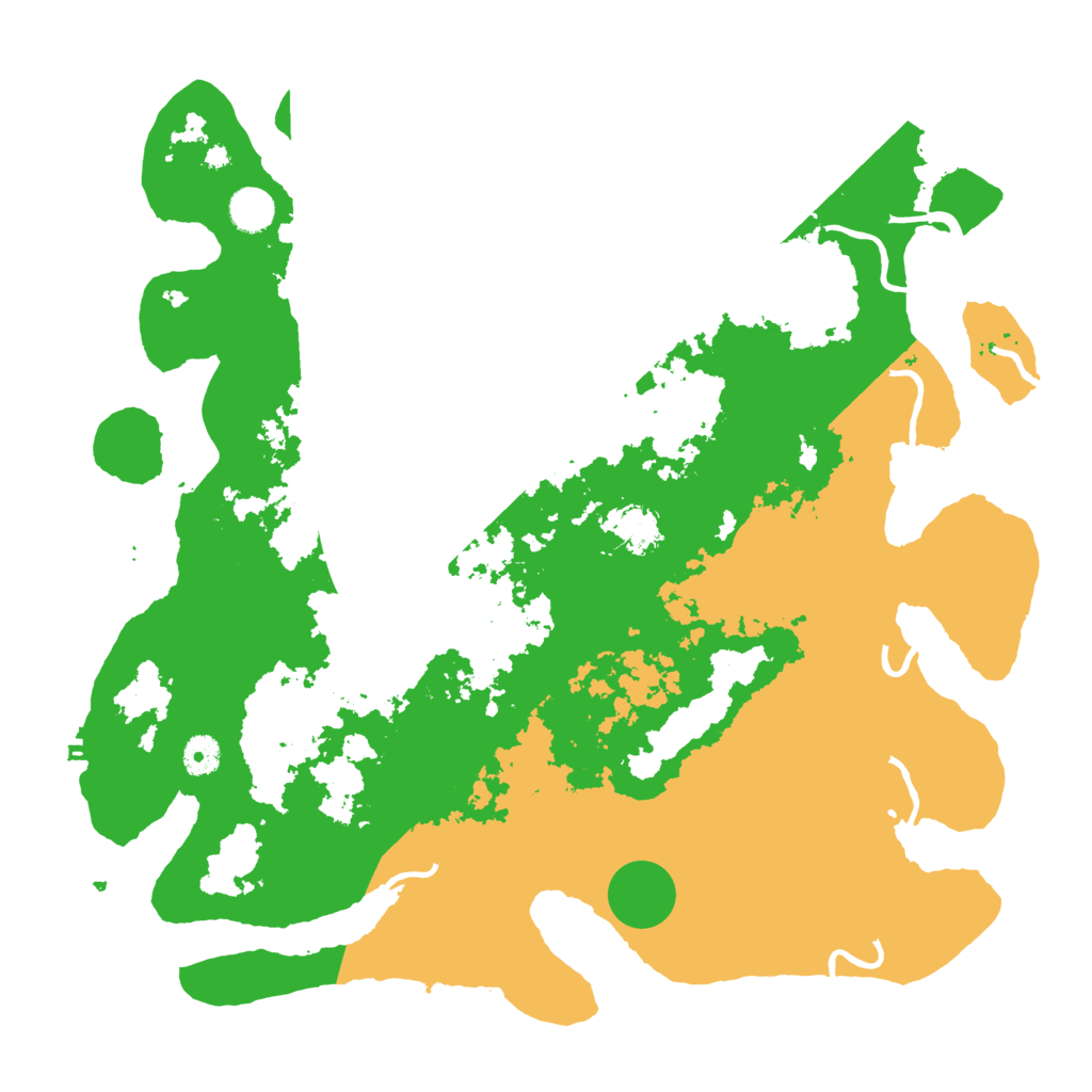 Biome Rust Map: Procedural Map, Size: 4250, Seed: 1818052976