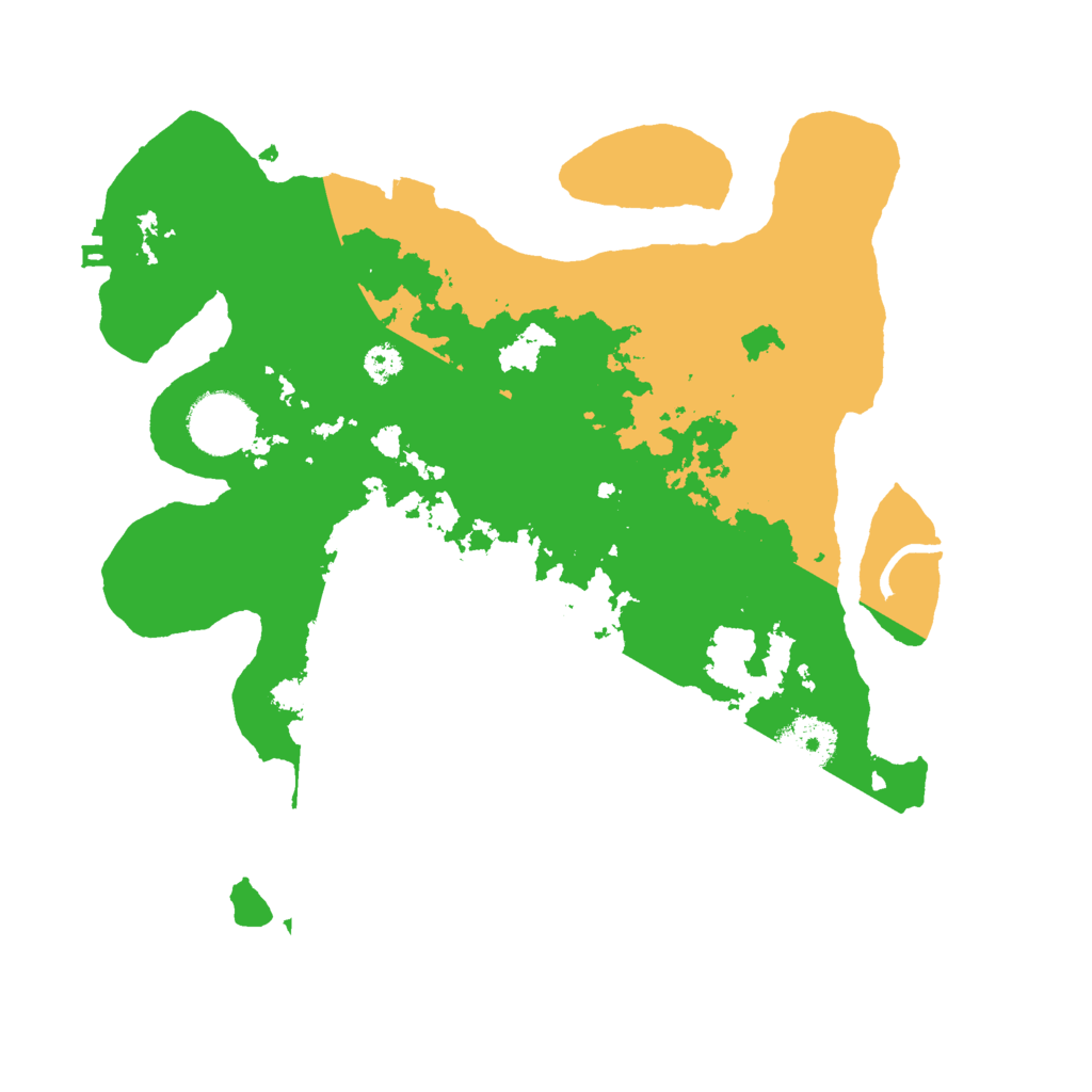 Biome Rust Map: Procedural Map, Size: 3000, Seed: 22657