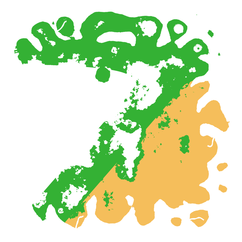 Biome Rust Map: Procedural Map, Size: 4500, Seed: 1202452555