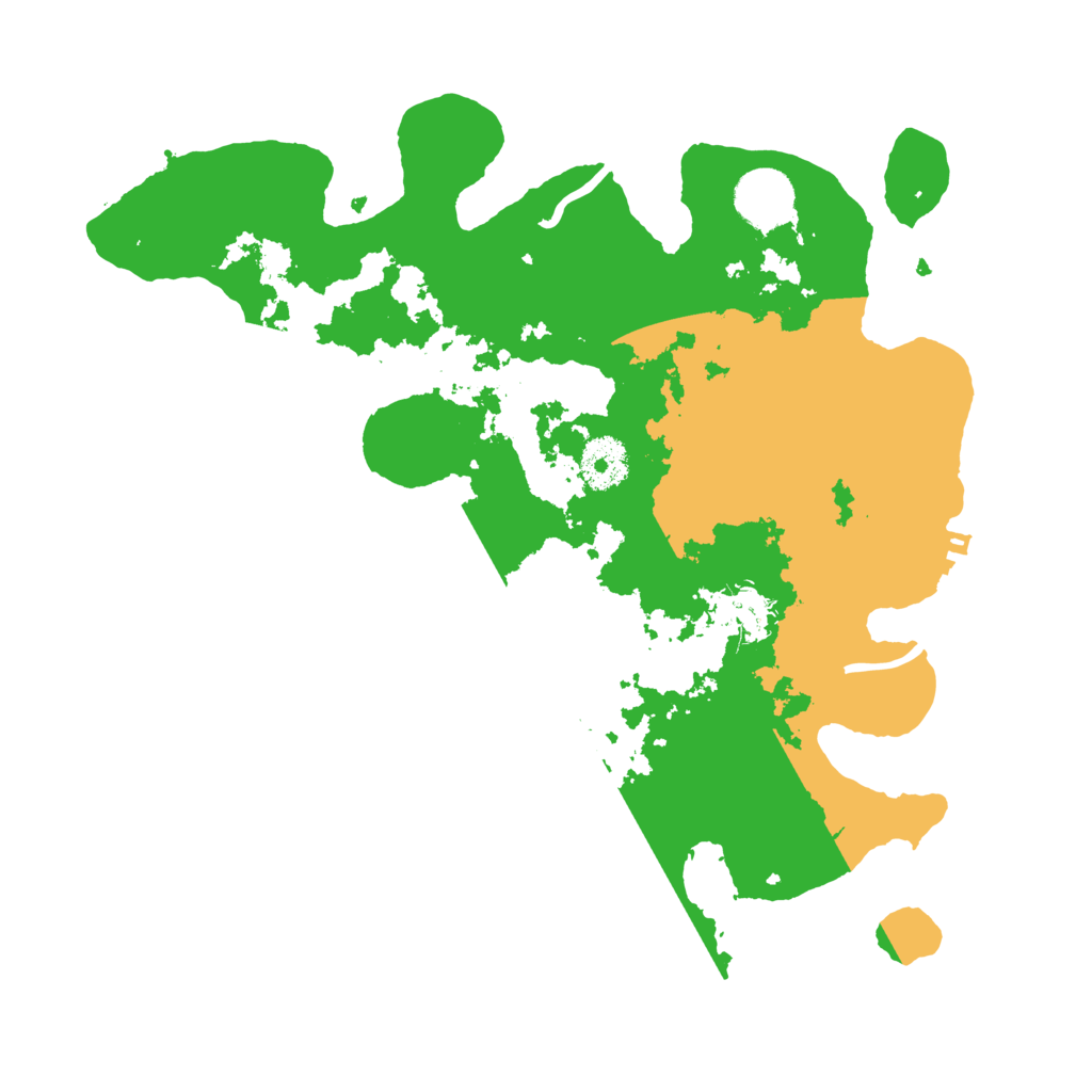 Biome Rust Map: Procedural Map, Size: 3250, Seed: 159052412