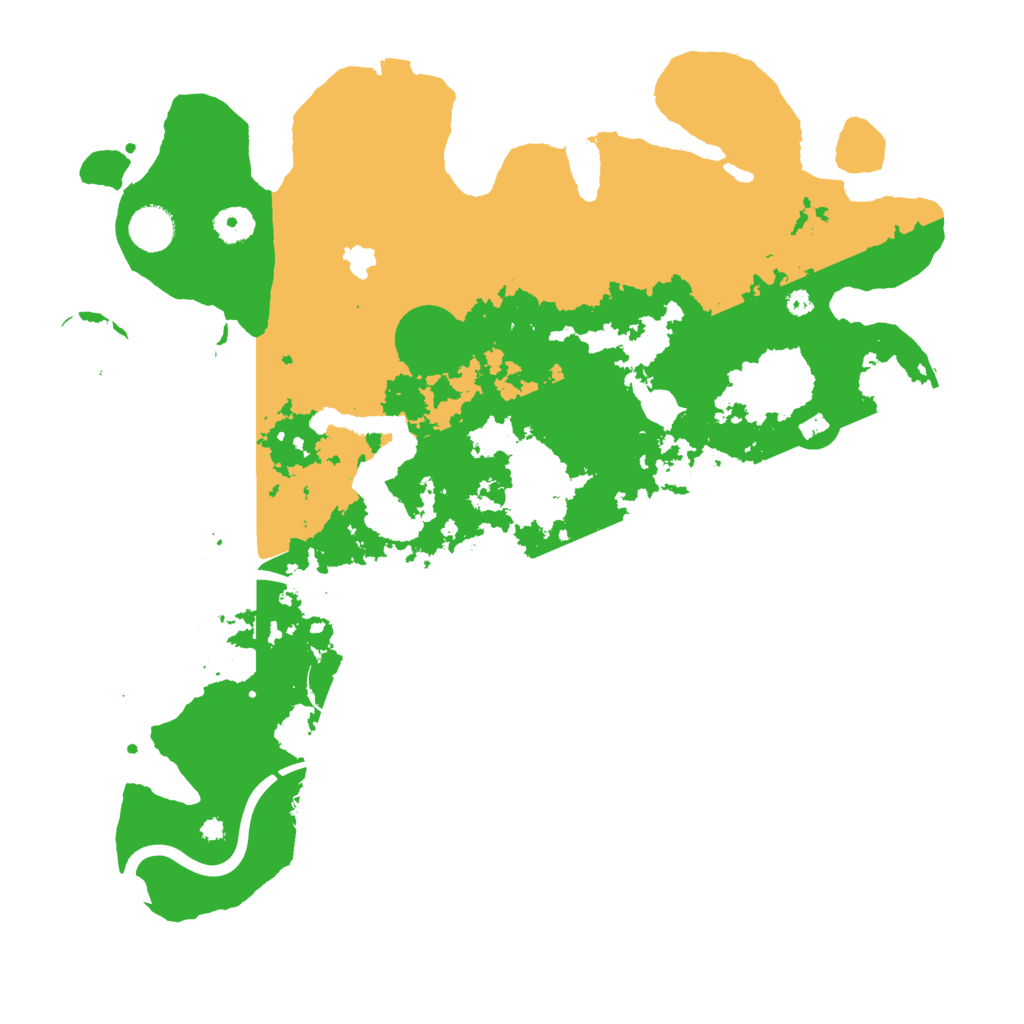 Biome Rust Map: Procedural Map, Size: 4000, Seed: 76761198