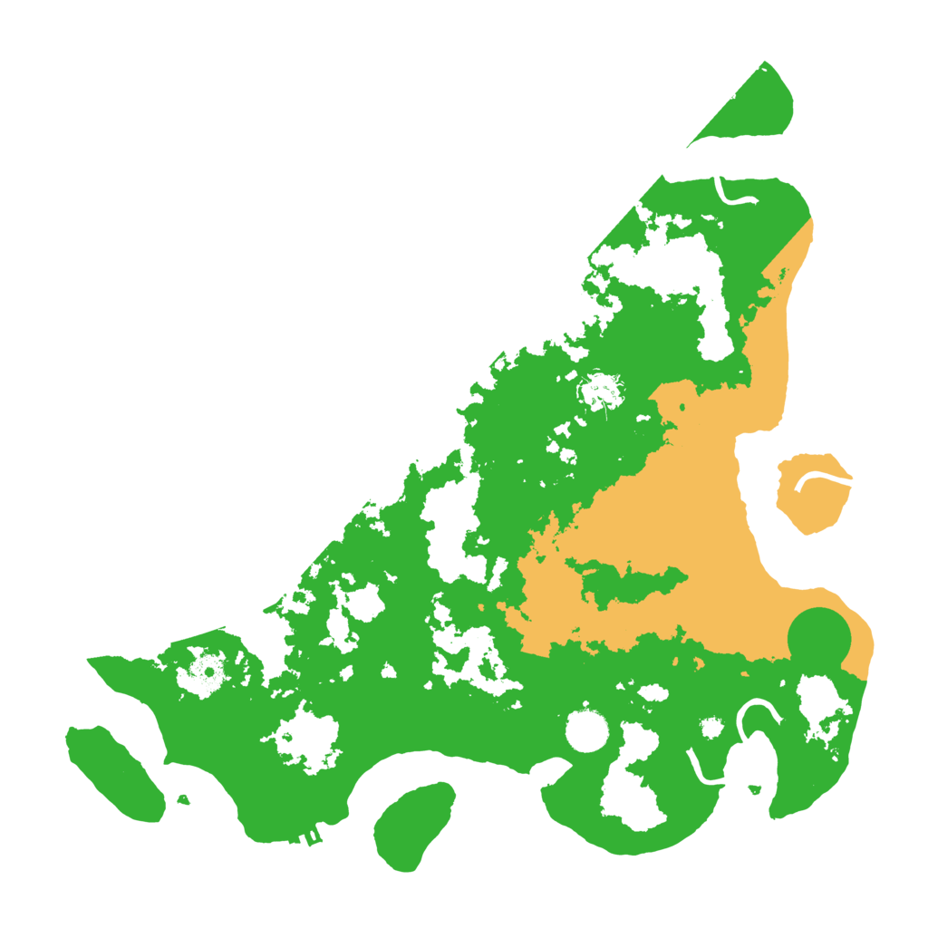 Biome Rust Map: Procedural Map, Size: 3850, Seed: 245856207