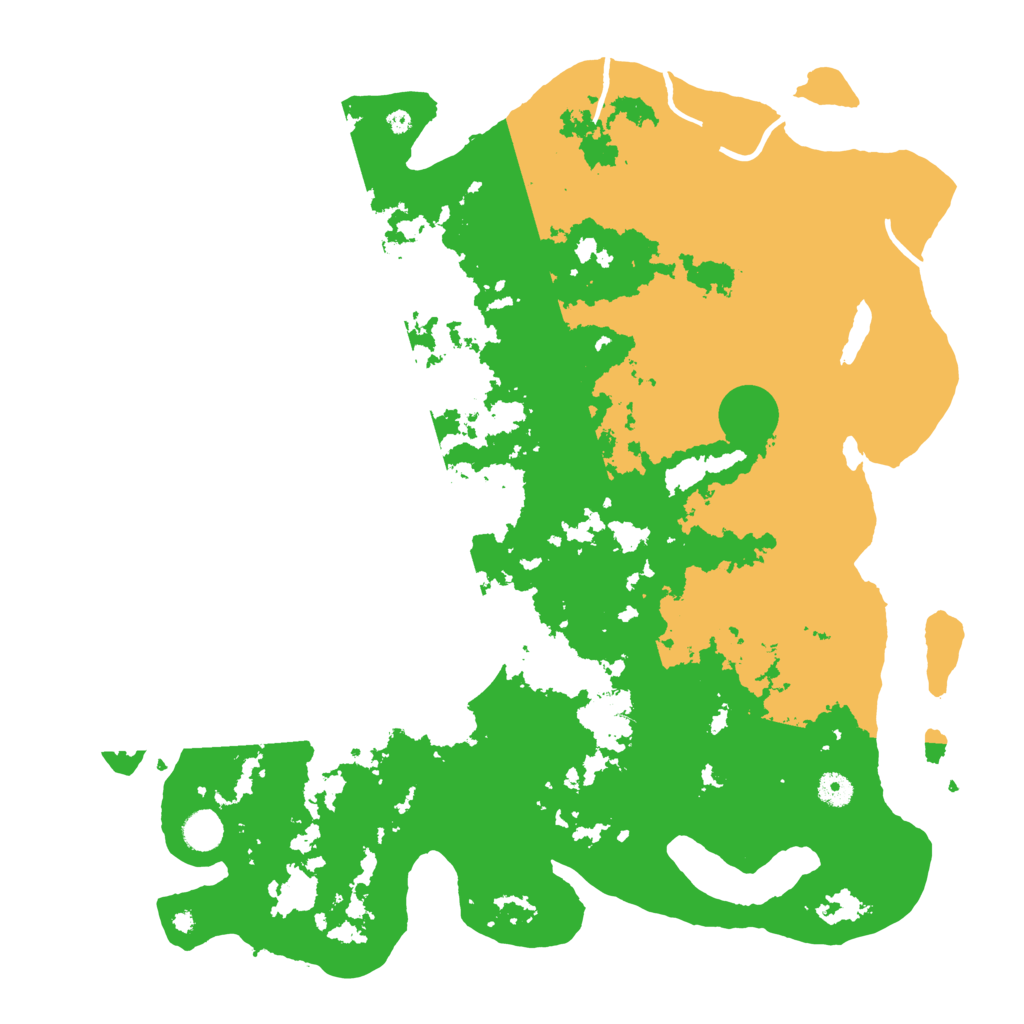 Biome Rust Map: Procedural Map, Size: 4500, Seed: 2113343597
