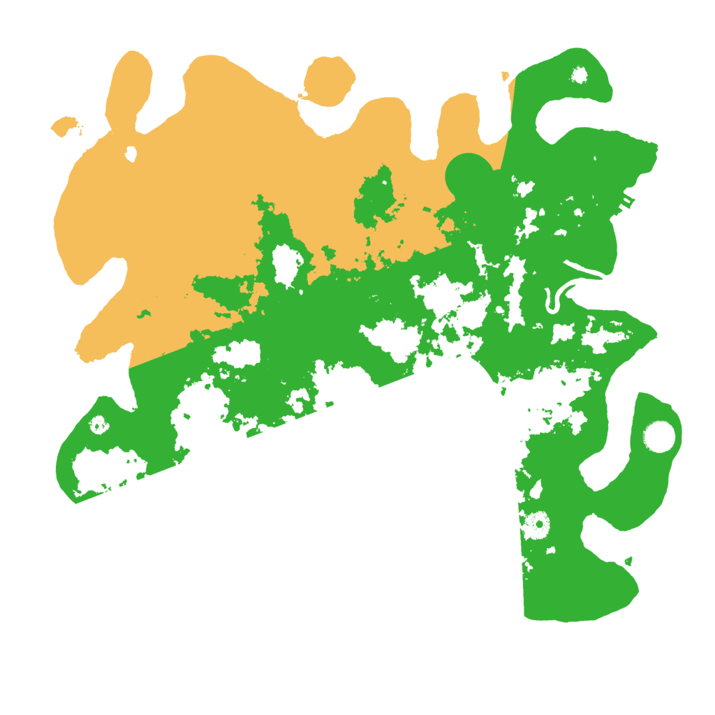 Biome Rust Map: Procedural Map, Size: 4000, Seed: 613279644
