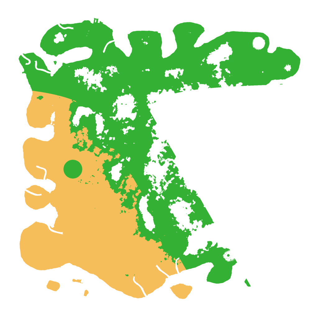 Biome Rust Map: Procedural Map, Size: 4500, Seed: 533346842