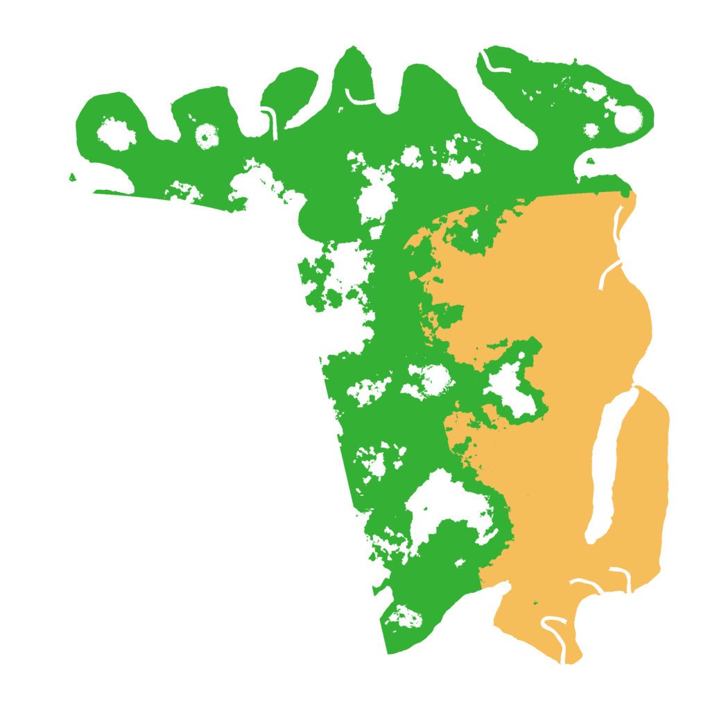 Biome Rust Map: Procedural Map, Size: 4500, Seed: 149012772