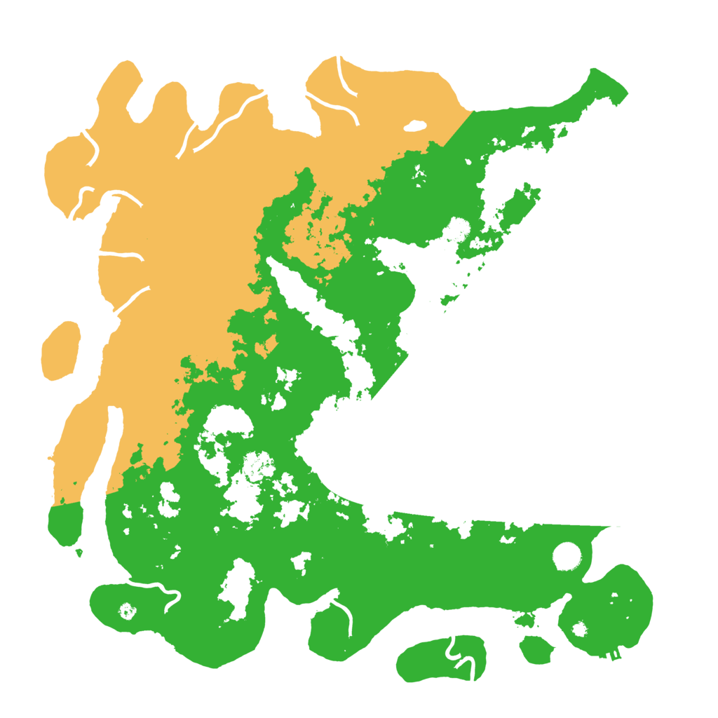 Biome Rust Map: Procedural Map, Size: 4500, Seed: 236598334