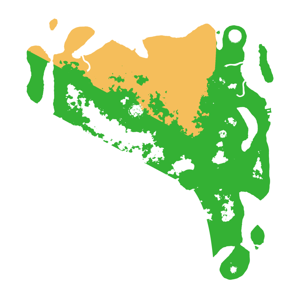 Biome Rust Map: Procedural Map, Size: 3950, Seed: 56371612