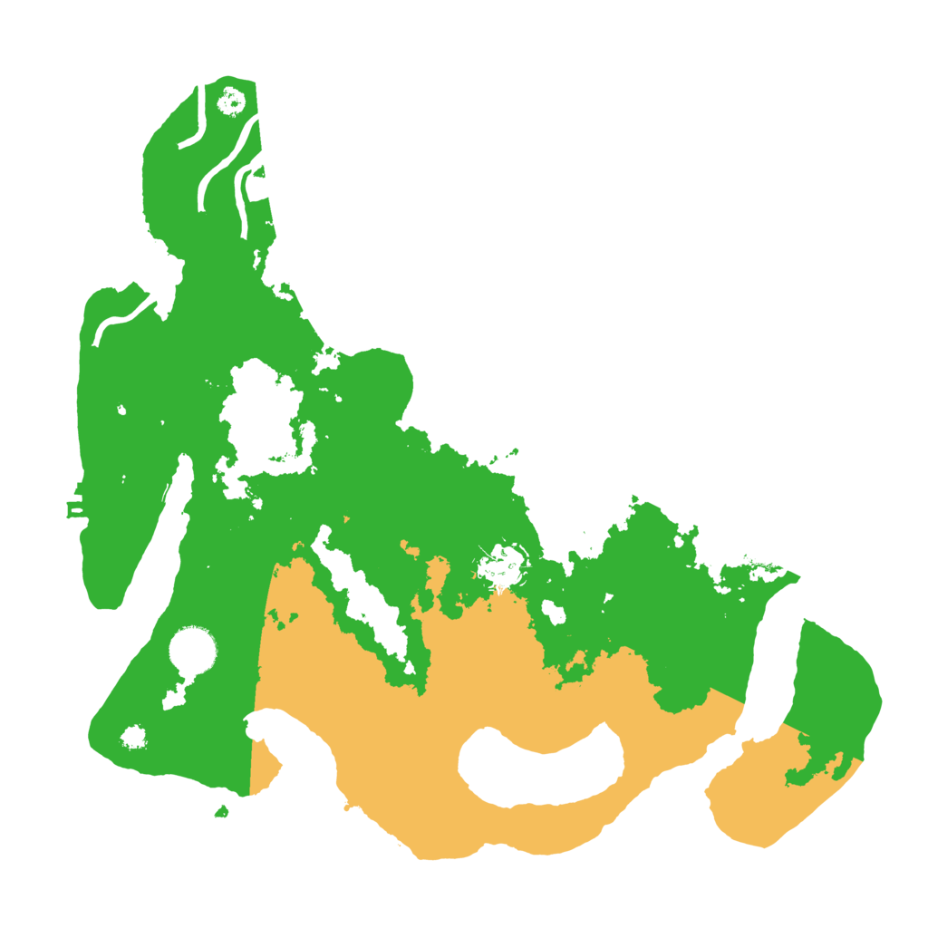 Biome Rust Map: Procedural Map, Size: 3450, Seed: 76693986