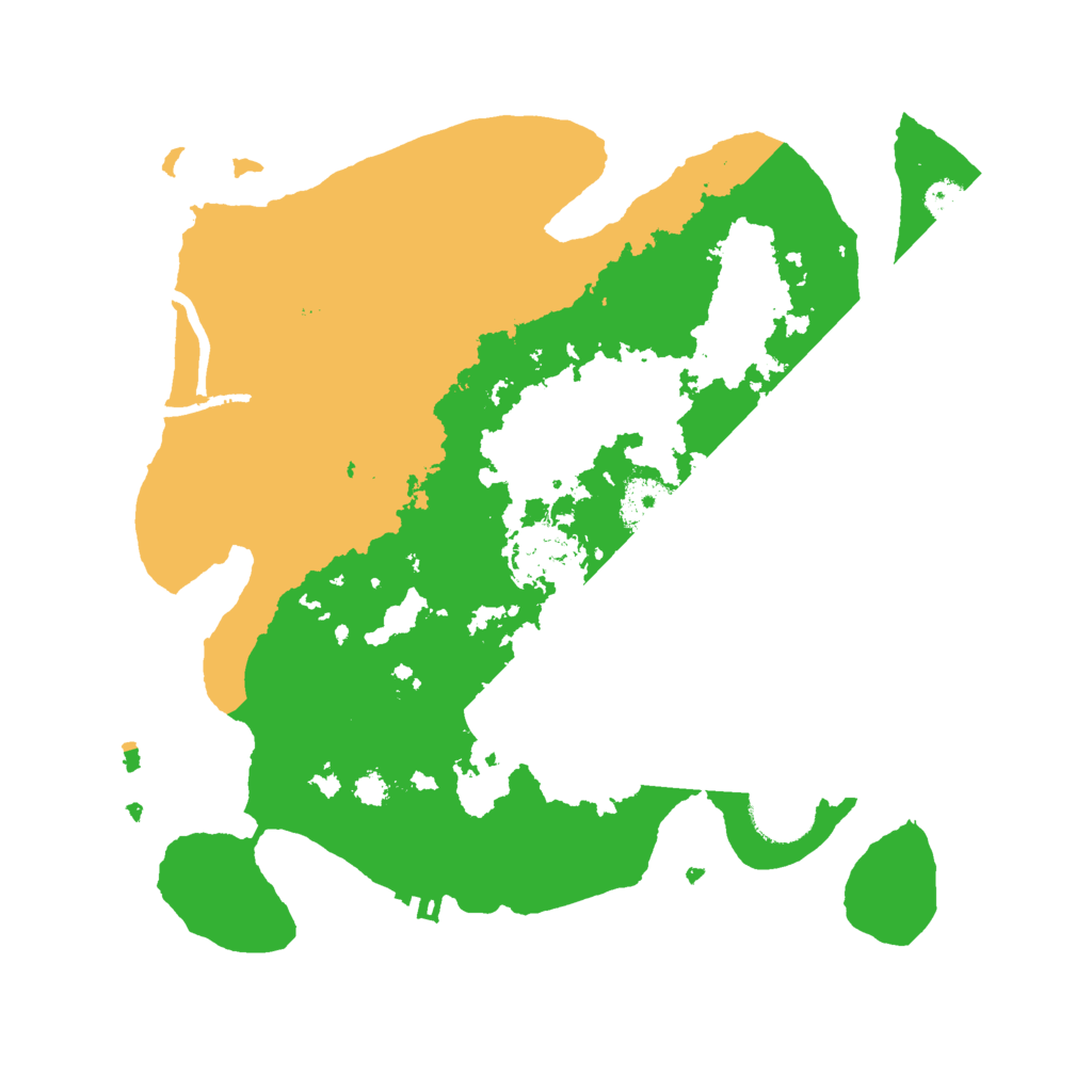 Biome Rust Map: Procedural Map, Size: 3000, Seed: 21905219