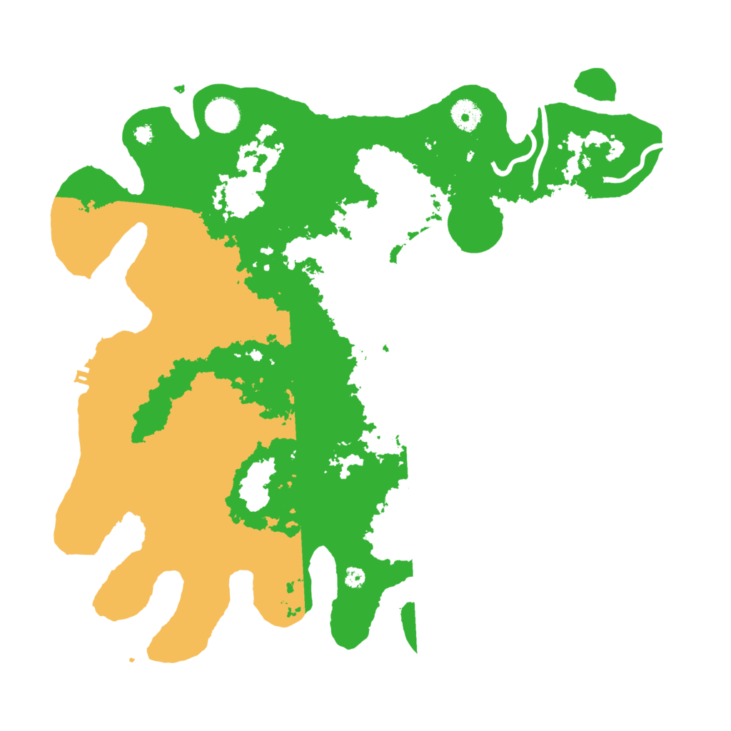 Biome Rust Map: Procedural Map, Size: 3650, Seed: 93831787