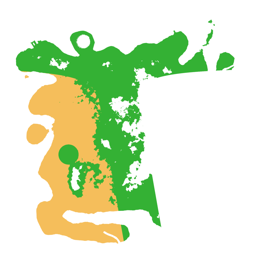 Biome Rust Map: Procedural Map, Size: 3450, Seed: 27954797