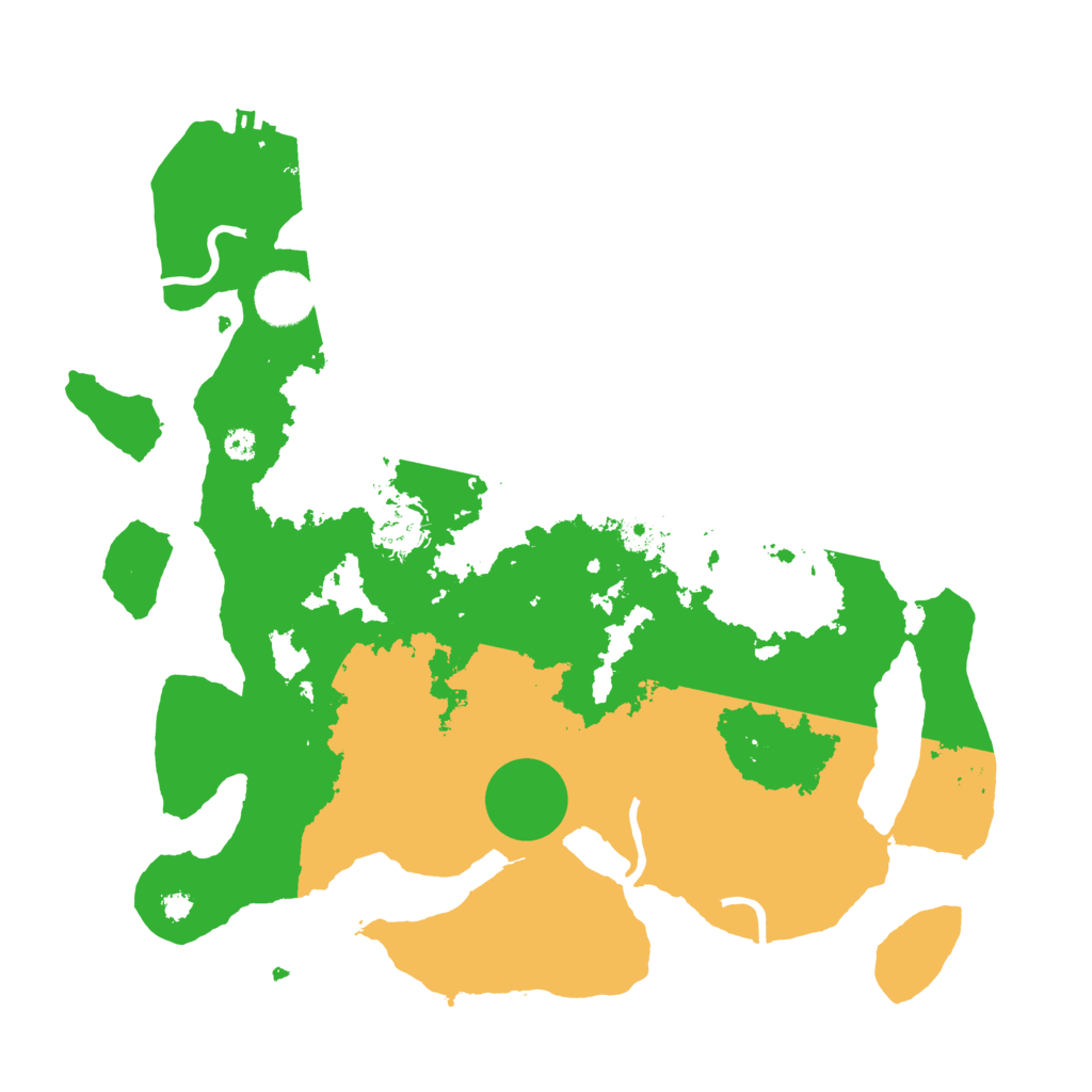 Biome Rust Map: Procedural Map, Size: 3500, Seed: 1403731929