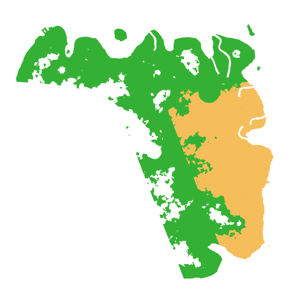 Biome Rust Map: Procedural Map, Size: 3850, Seed: 84791773