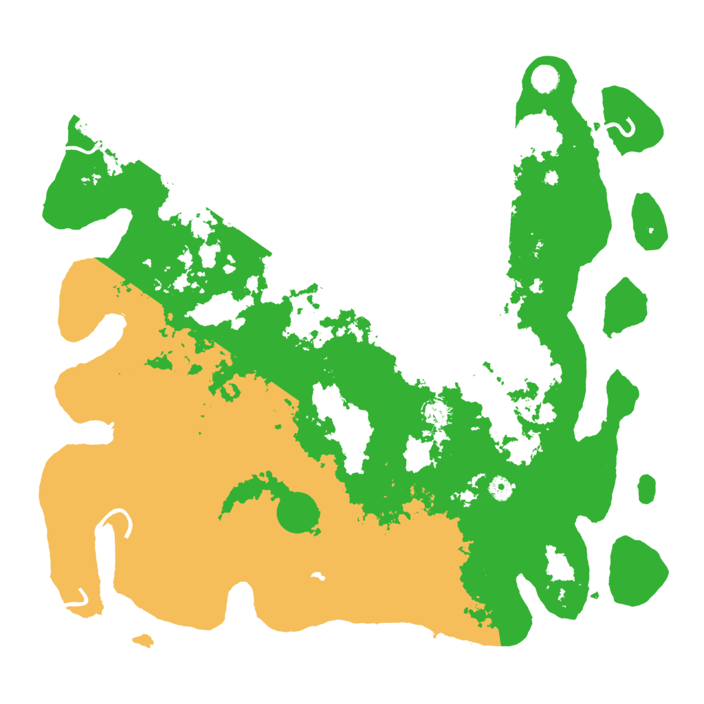 Biome Rust Map: Procedural Map, Size: 4500, Seed: 1788067590