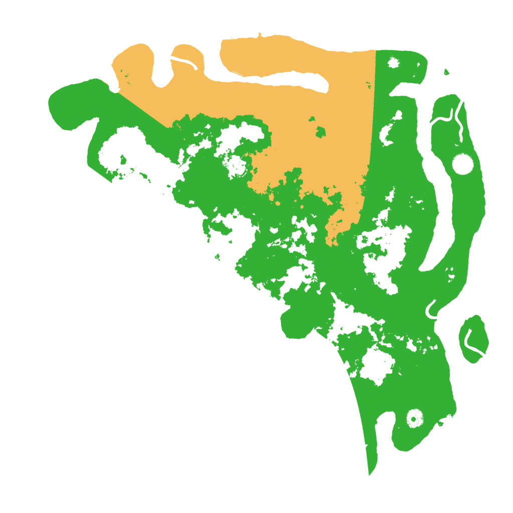 Biome Rust Map: Procedural Map, Size: 4300, Seed: 44329263