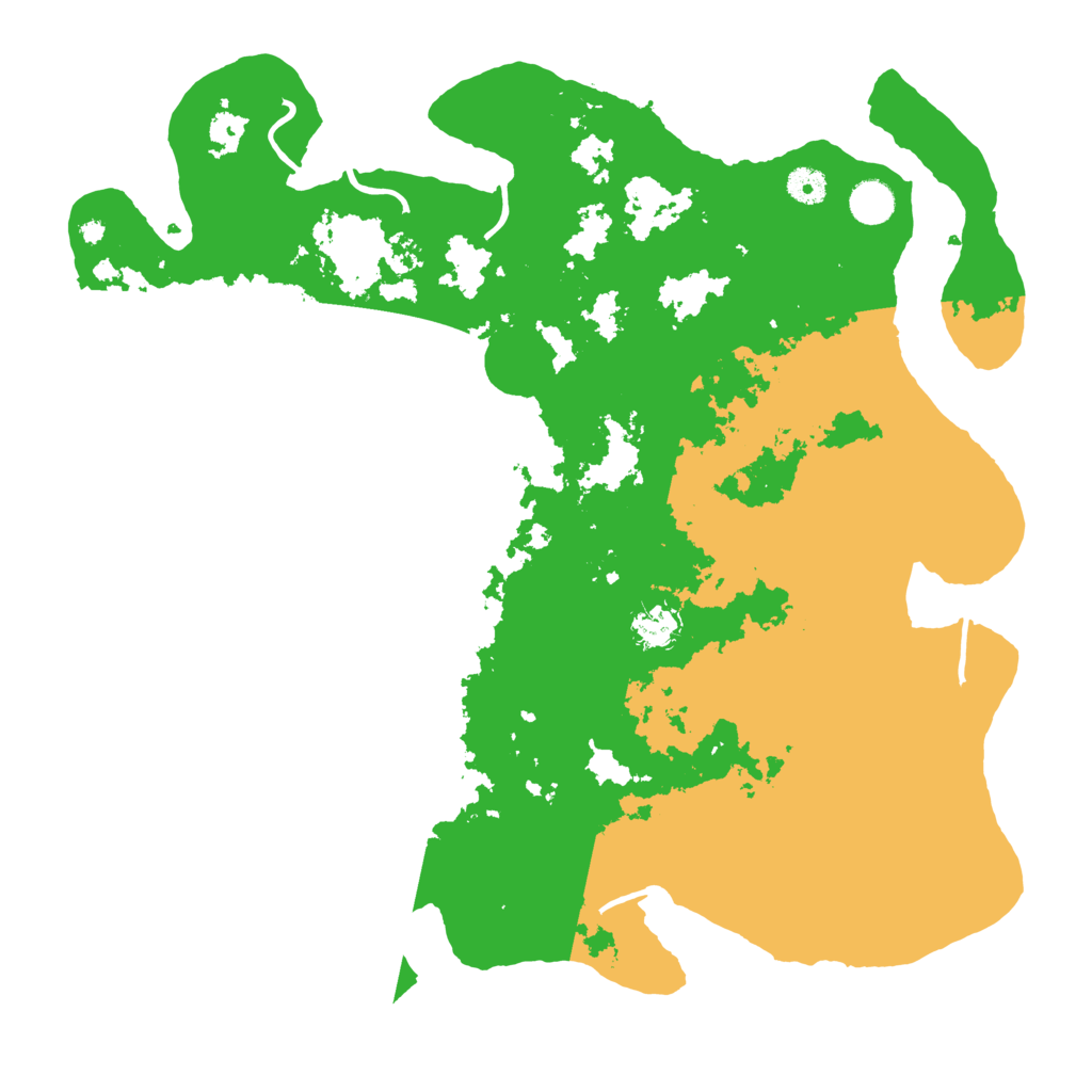 Biome Rust Map: Procedural Map, Size: 4300, Seed: 17142382