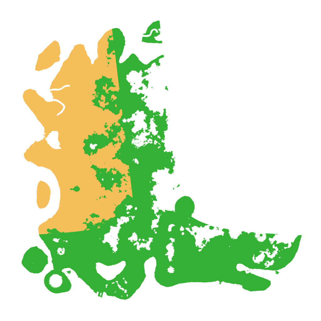 Biome Rust Map: Procedural Map, Size: 4300, Seed: 62518233
