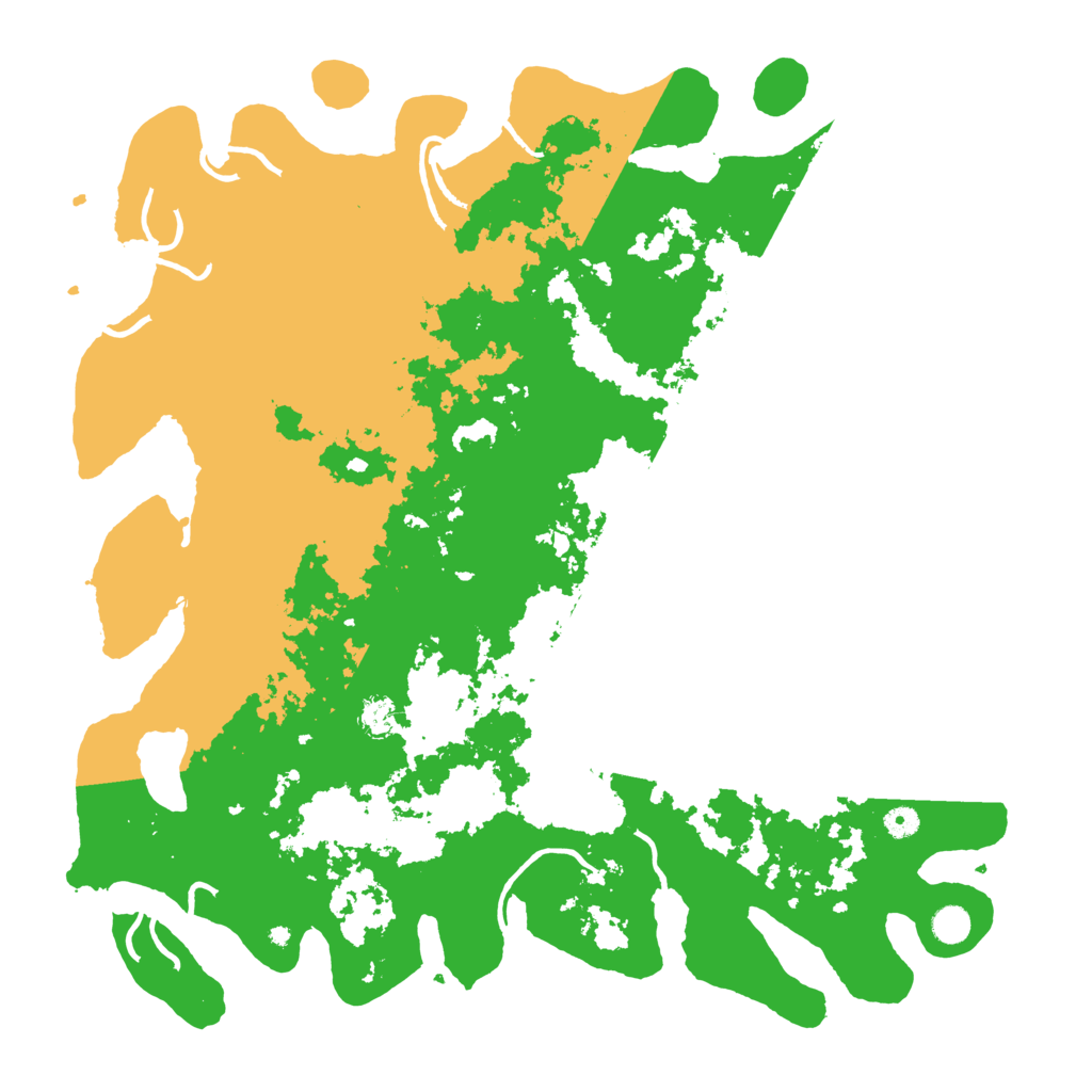 Biome Rust Map: Procedural Map, Size: 5000, Seed: 352136633