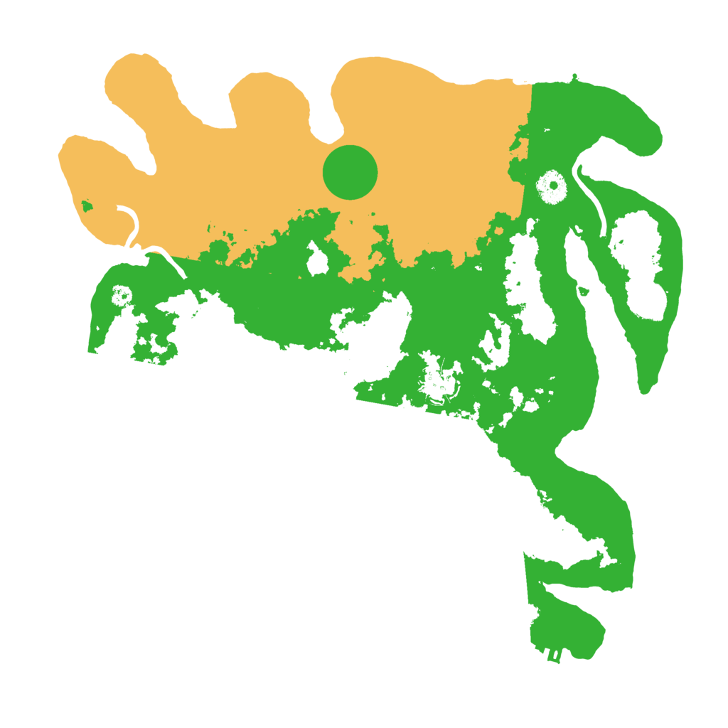 Biome Rust Map: Procedural Map, Size: 3500, Seed: 1567666861