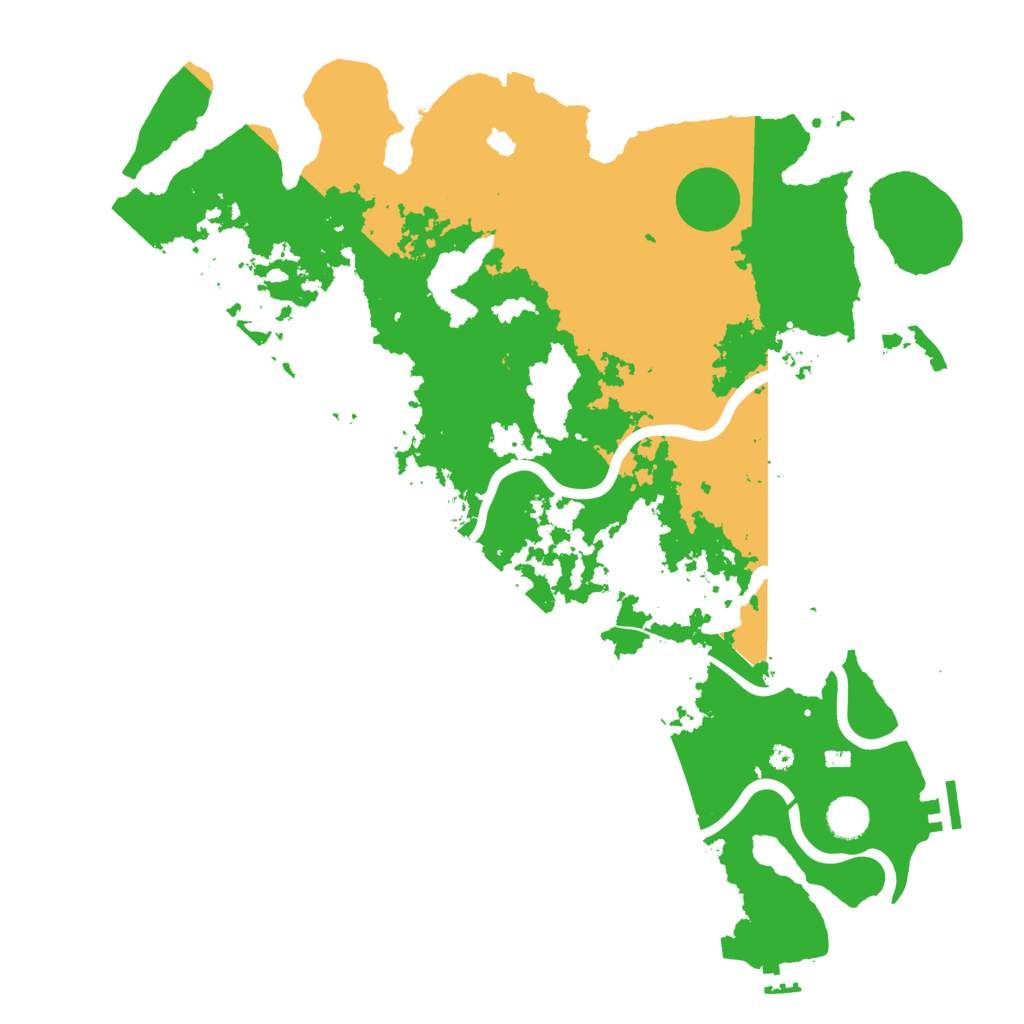 Biome Rust Map: Procedural Map, Size: 4250, Seed: 1612239006