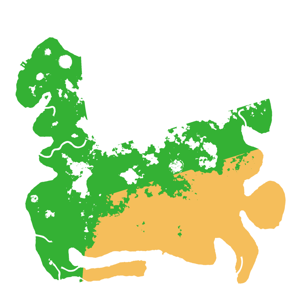 Biome Rust Map: Procedural Map, Size: 4000, Seed: 87316