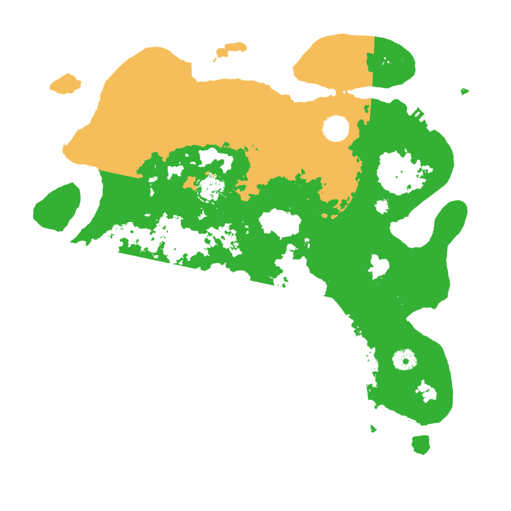 Biome Rust Map: Procedural Map, Size: 3400, Seed: 38306578