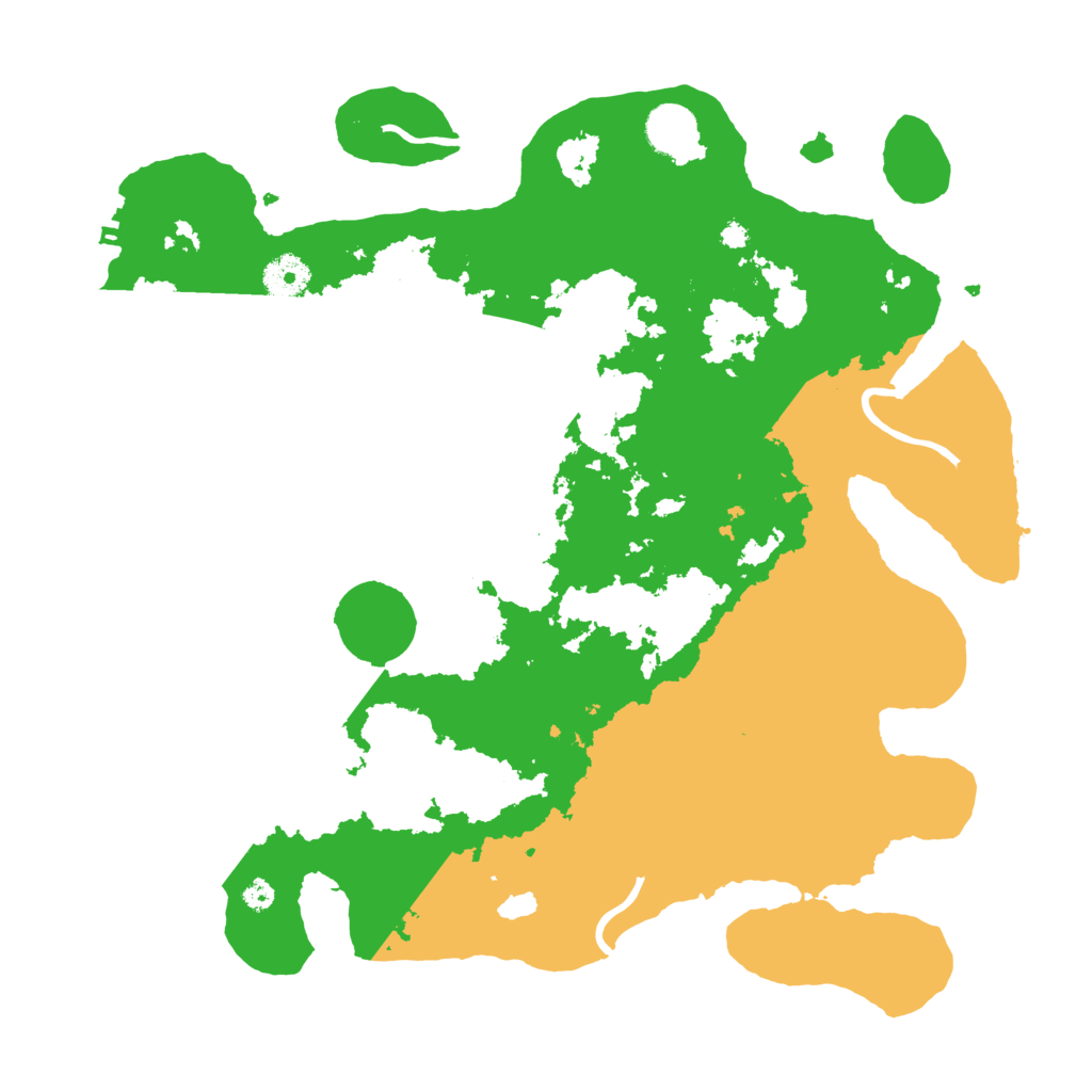 Biome Rust Map: Procedural Map, Size: 3750, Seed: 1372208560