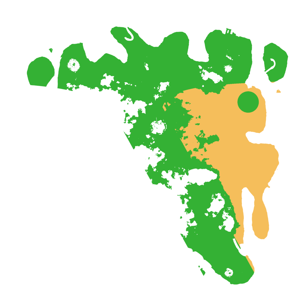 Biome Rust Map: Procedural Map, Size: 3800, Seed: 85370520