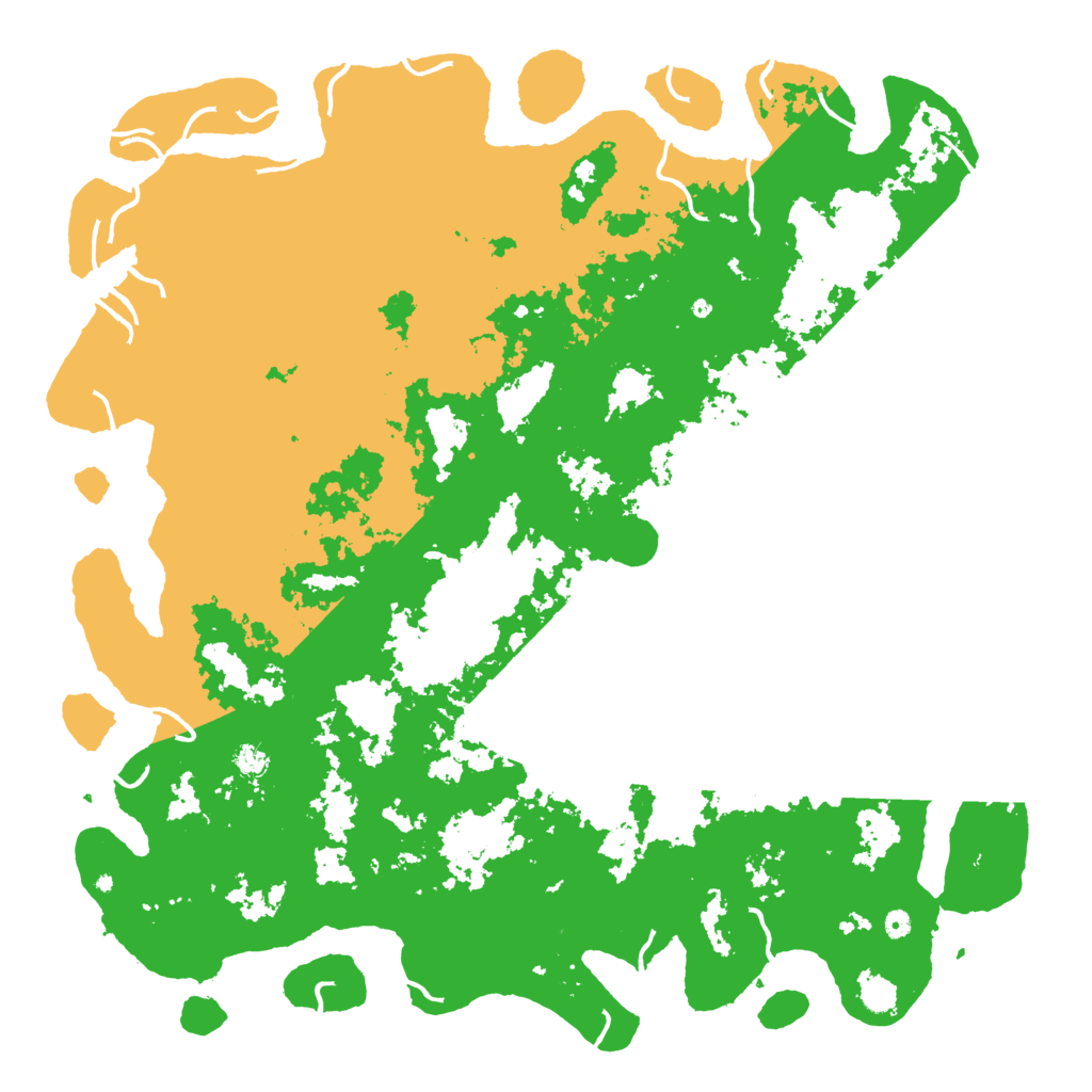 Biome Rust Map: Procedural Map, Size: 6000, Seed: 662801109