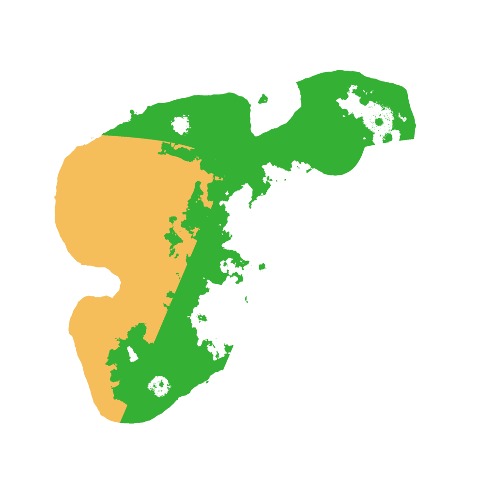 Biome Rust Map: Procedural Map, Size: 2500, Seed: 1505683533