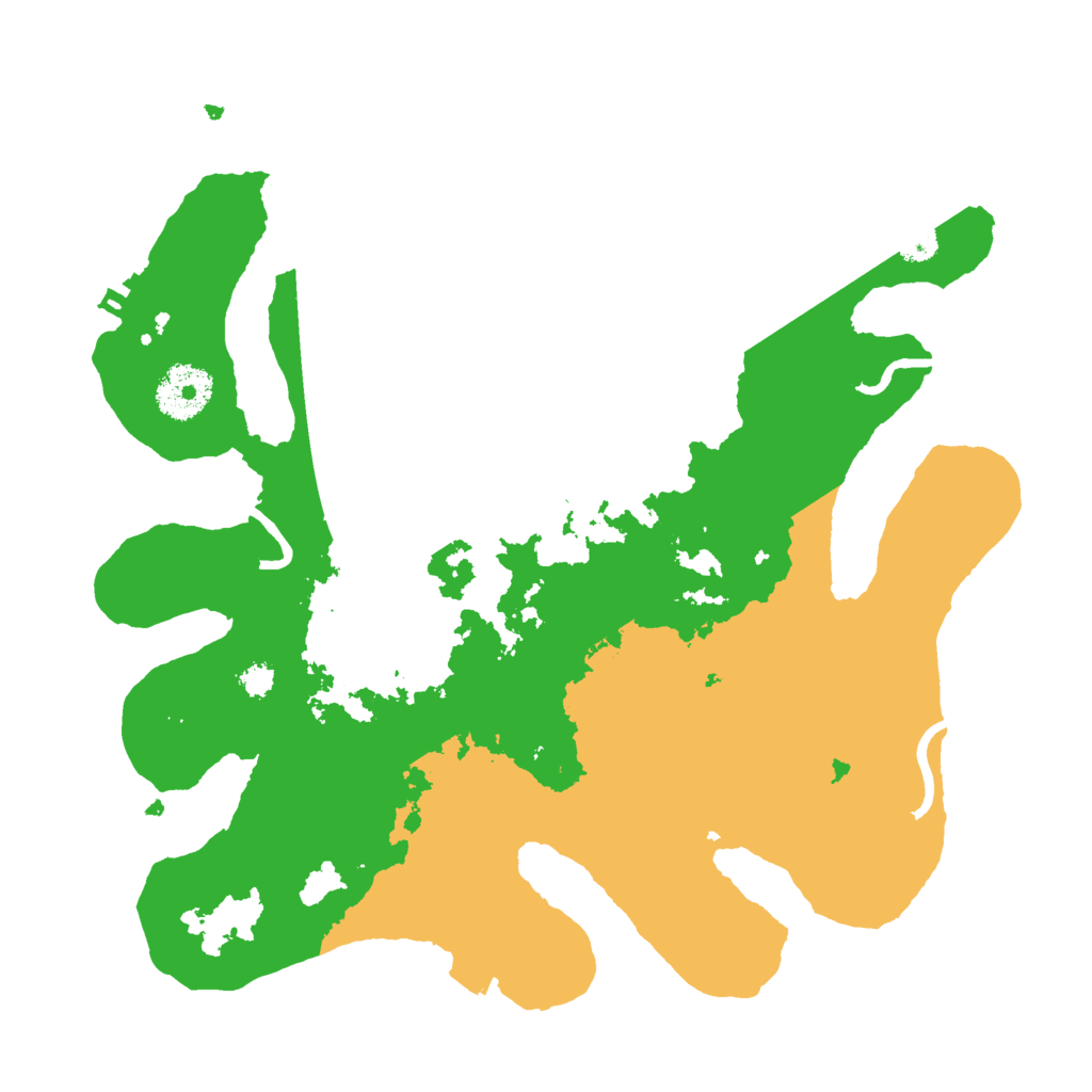 Biome Rust Map: Procedural Map, Size: 3000, Seed: 1566715370