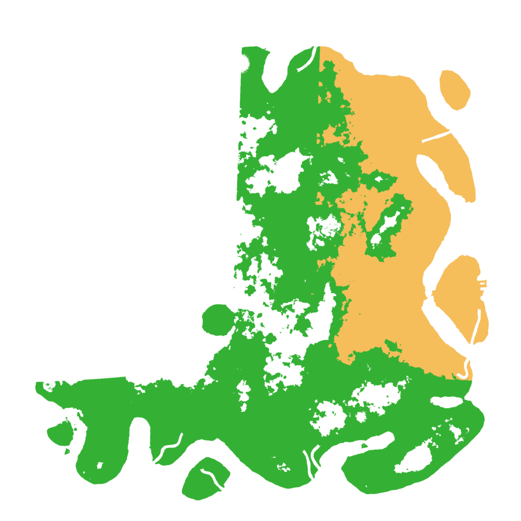 Biome Rust Map: Procedural Map, Size: 4400, Seed: 31135858